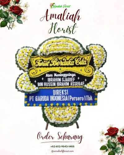 Papan Bunga Duka di Argomulyo